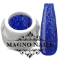 Preview: Farbgel mit blauen Glitzern deckend